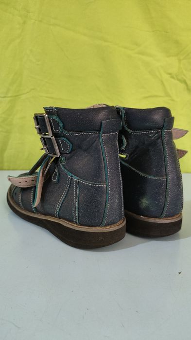 Туфли детские, кожаные, ортопедические