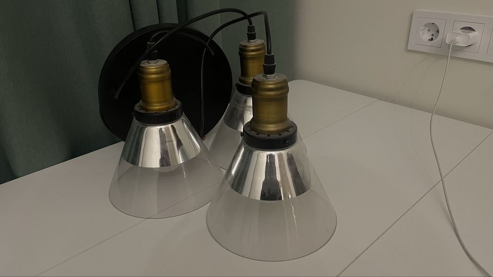 Люстра в хорошем состоянии