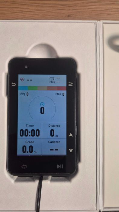 GPS BIKE COMPUTER iGS630 и датчици за скорост каданс