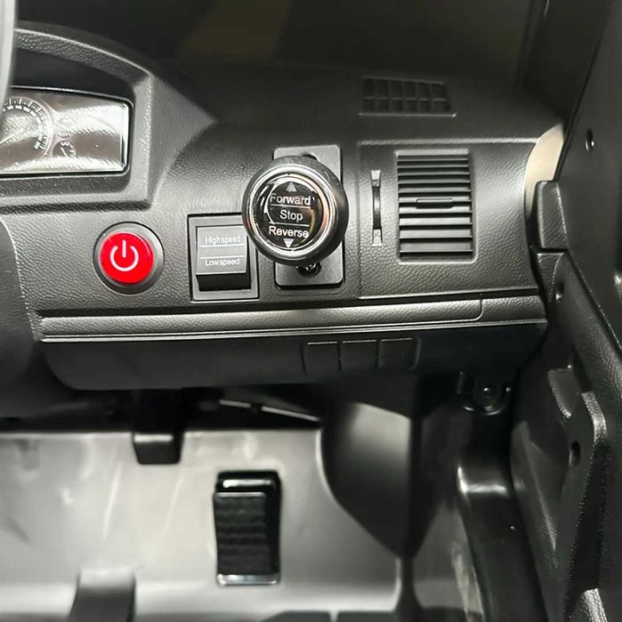 Masinuta electrica de politie, Toyota Land Cruiser 160W 12V Black