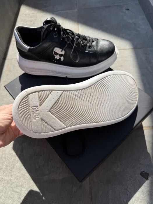 Karl Lagerfeld Kapri Ikonik кожени кецове – 38