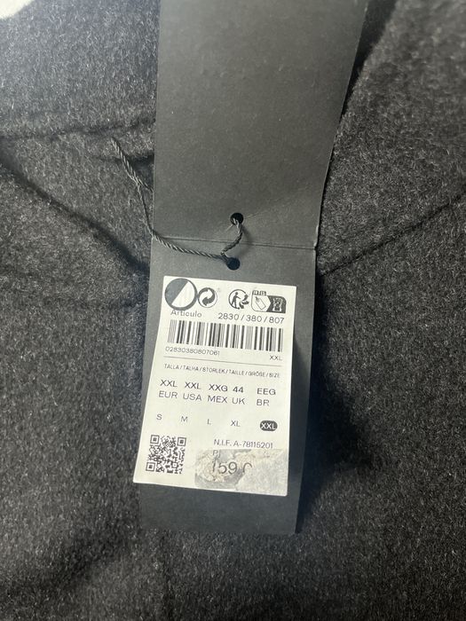 Пальто/бомбер Massimo dutti, оригинал XXL