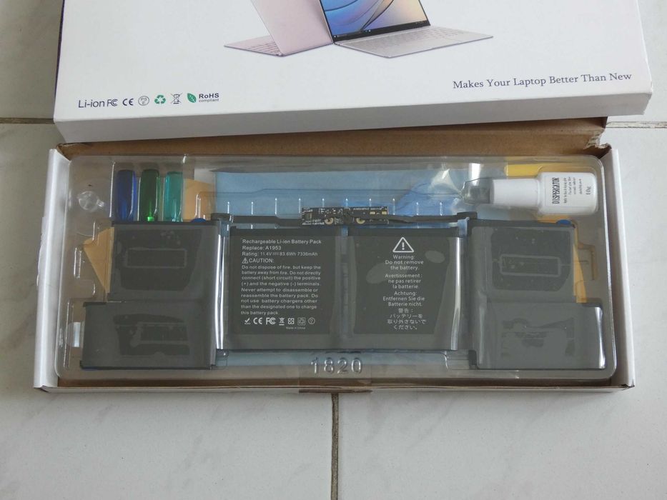 Качествени Нови батерии за лаптопи Dell, HP, Lenovo, Asus, Acer, Apple..
