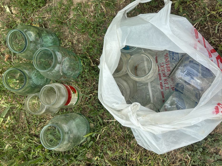 Стеклянные банки б/у