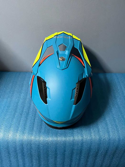 Casca Moto Enduro Cross ATV Cu Geam  Cagula Cadou