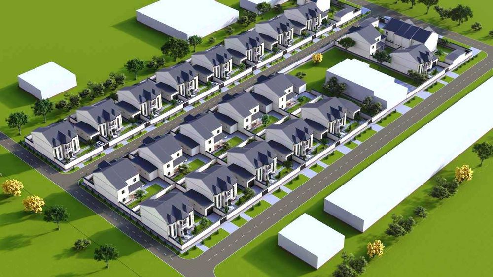 Богот шахарчасида хар бири 5 сотокда курилиши мулжалланган лойихалар