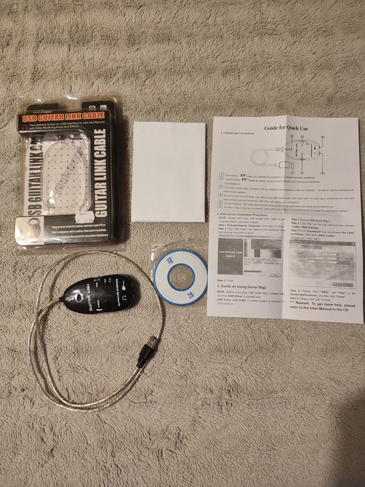 USB Guitar Link Cable – USB интерфейс за китара към компютър