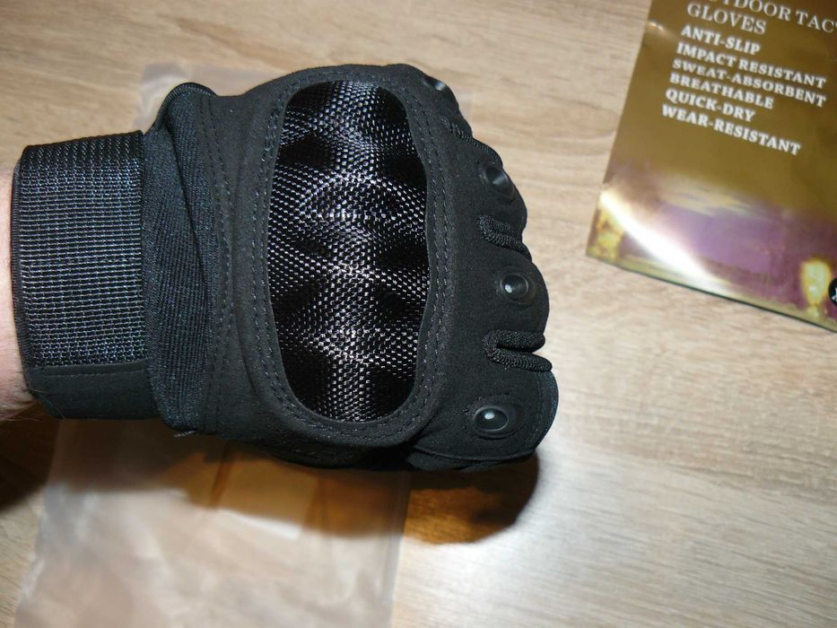 Manusi Tactice Asalt Military Gloves 8FIELDS Black,Noi, Marime L