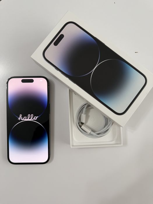 Iphone 14 pro space black 256gb