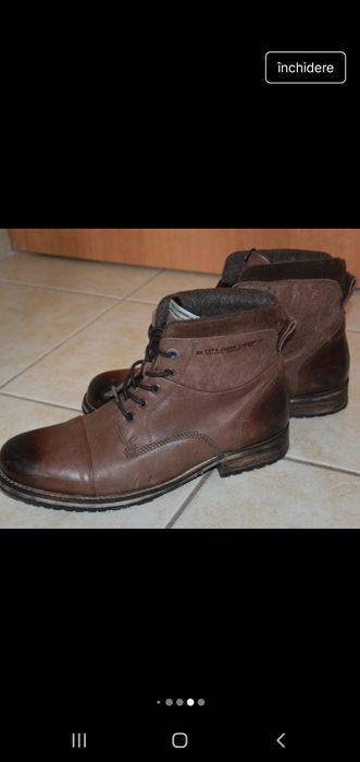 Ghete Pepe jeans originale din piele  44