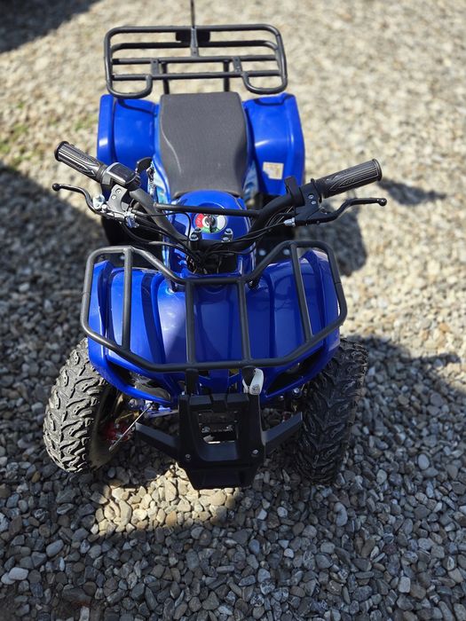 ATV electric pentru copii NITRO Torino Quad 1200W 48V Big Tyre, culoare Albastra