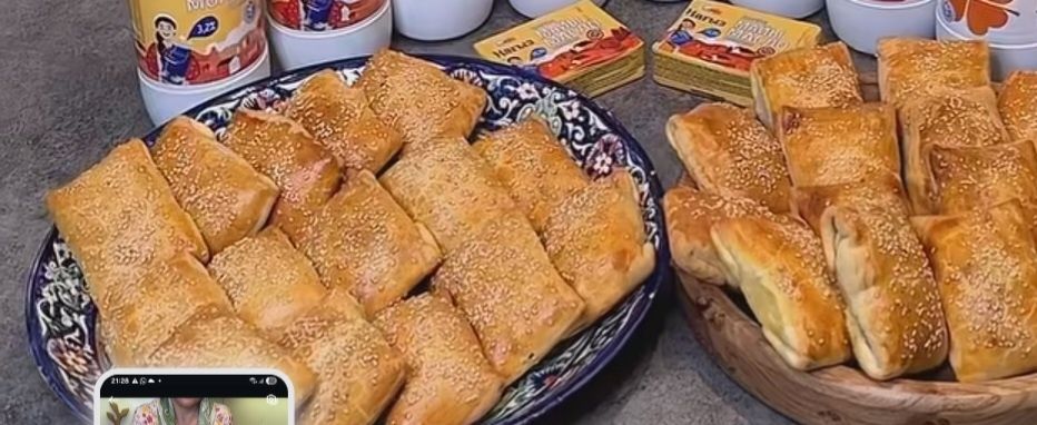 Самса боулы салаты