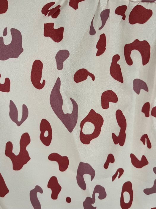 Дамска широка рокля с леопардов елемент