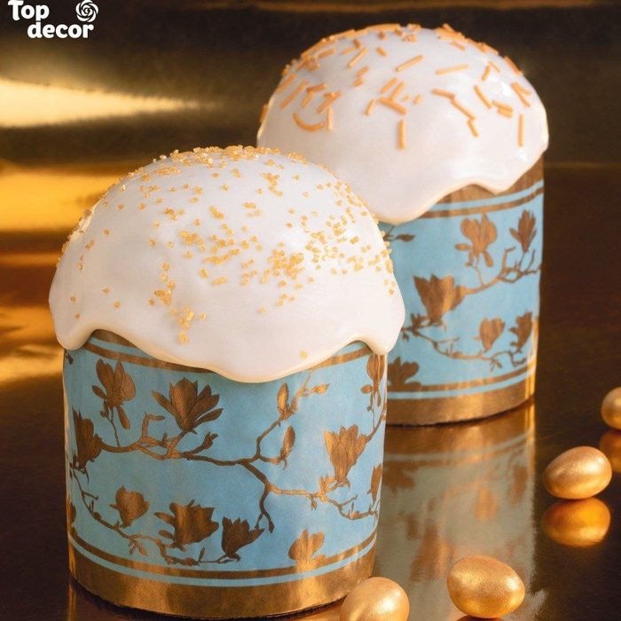 Бумажные формы для куличей на Пасху