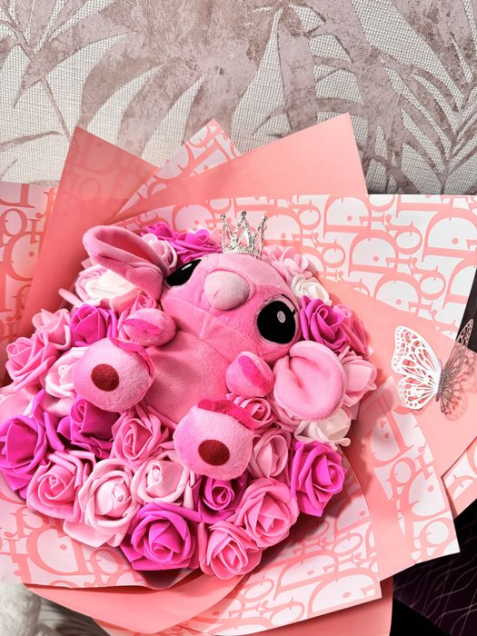 Букет вечни рози