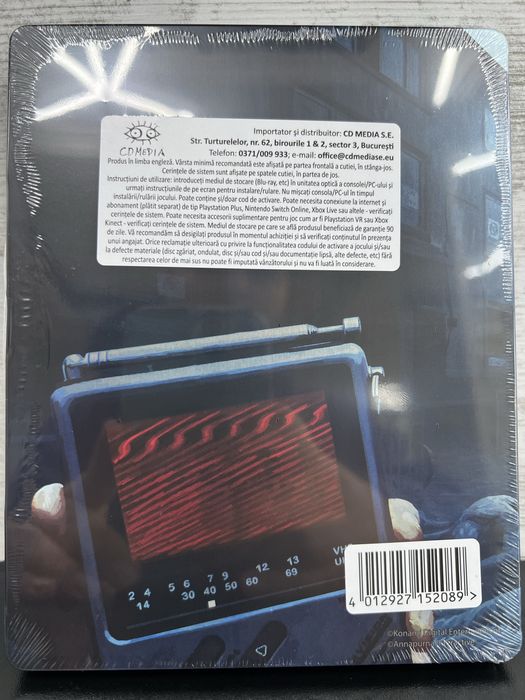Silent Hill Townfall Steelbook Sigilat- Articol de colectie- Doar carcasa