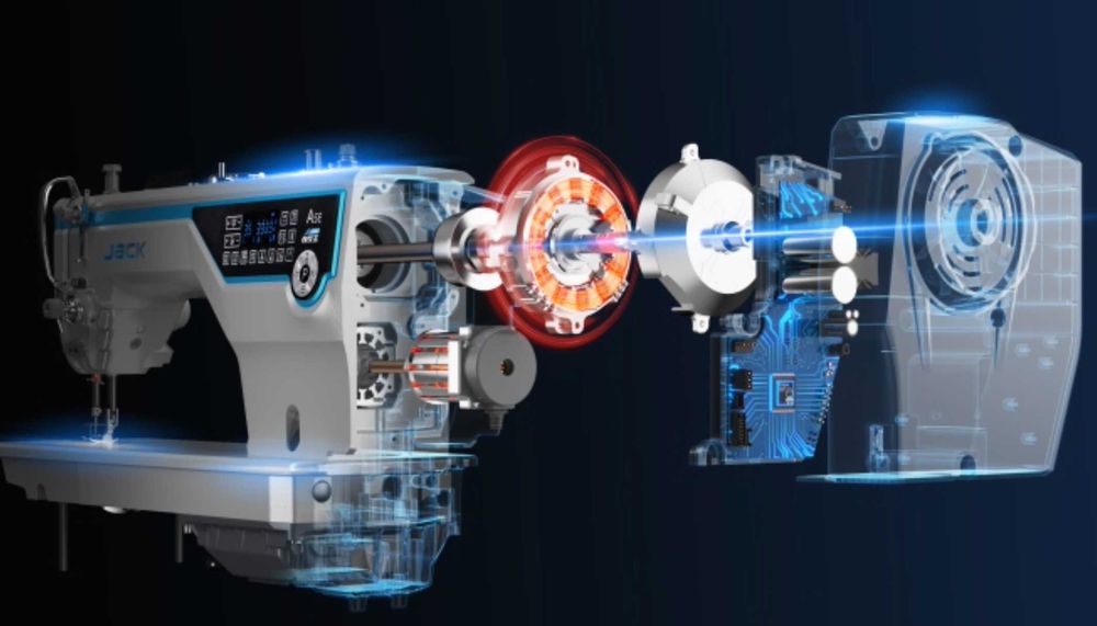 JACK-A5E Avtomat to'g'ri chok tikuv mashinasi