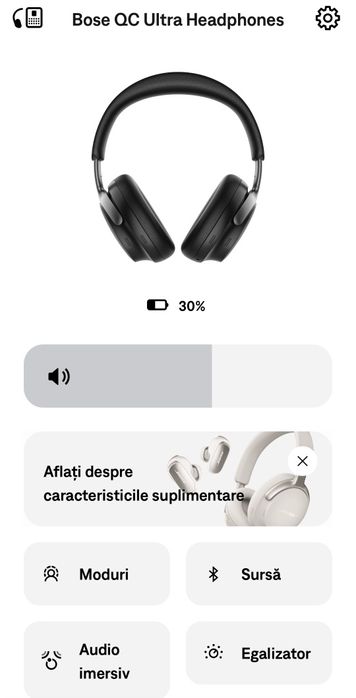 Bose Quietcomfort Ultra gen1 căști wireless over-ear