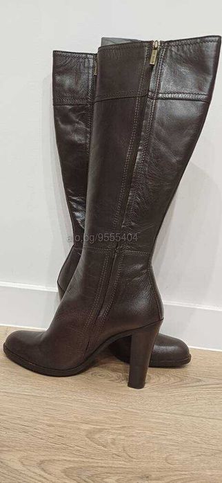 Дамски кожени  ботуши