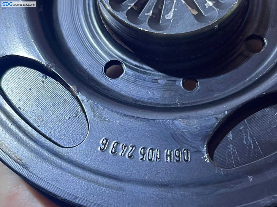 Rola Fulie Accesorii Vibrochen Arbore Cotit Seat Exeo 1.8 TFSI CDHA CDHB 2009 - 2014 Cod 06H105243G