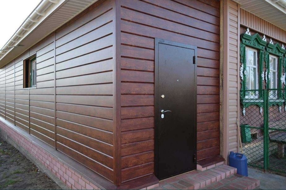 Установка сайдинга. Фасадные работы.  Утепление домов.