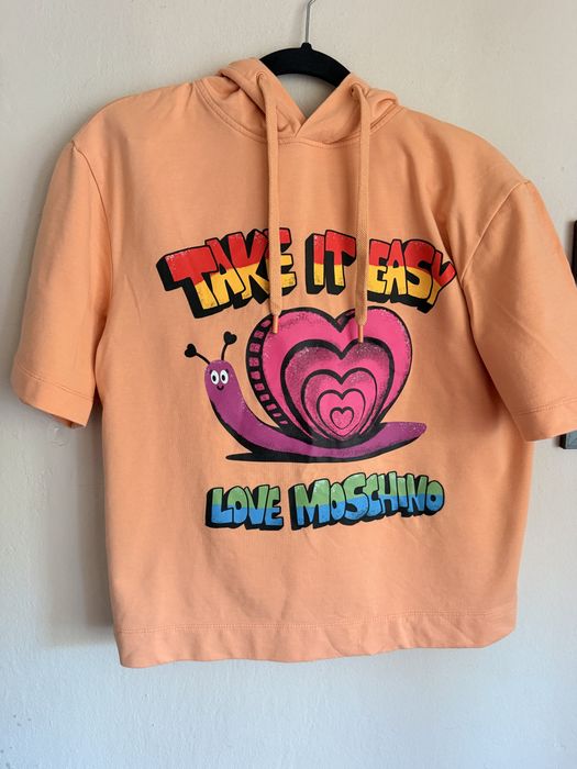 Love Moschino блуза  с качулка , неразличма от нова