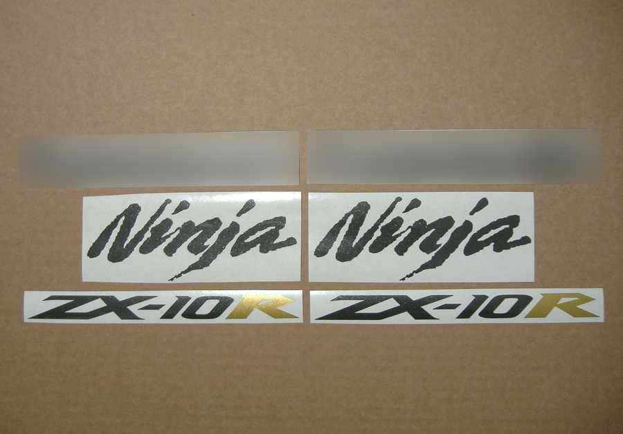 Стикери Kawasaki ZX10R Ninja 2004-2005 лепенки кавазаки зх10р zx-10r
