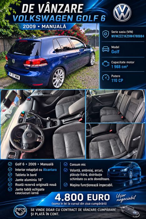 Golf 6 decembrie 2009