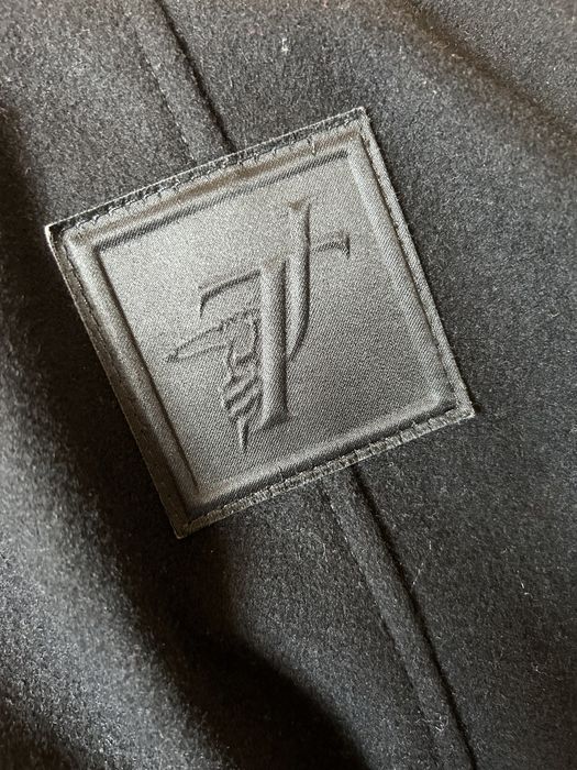 Jacheta/ Palton din stofa lana 100% Trussardi originala femei