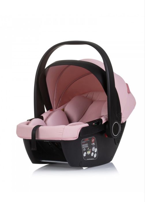 Продавам бебешка кошница за кола Chipolino Magnum – розова