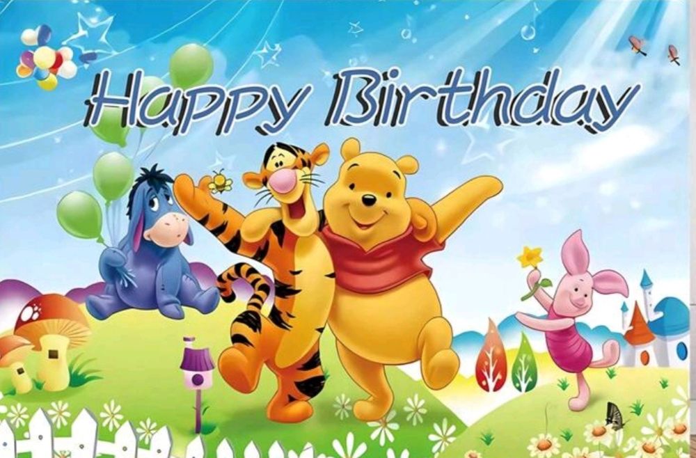 Парти сет украса ,,Мечо пух"