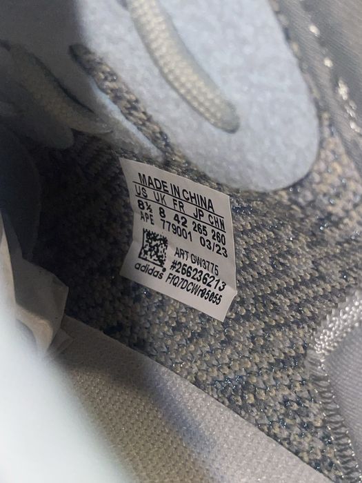 Yeezy 350 v2 Mx Blue, Albastru/Alb, Noi in cutie, Nepurtati, 41-42
