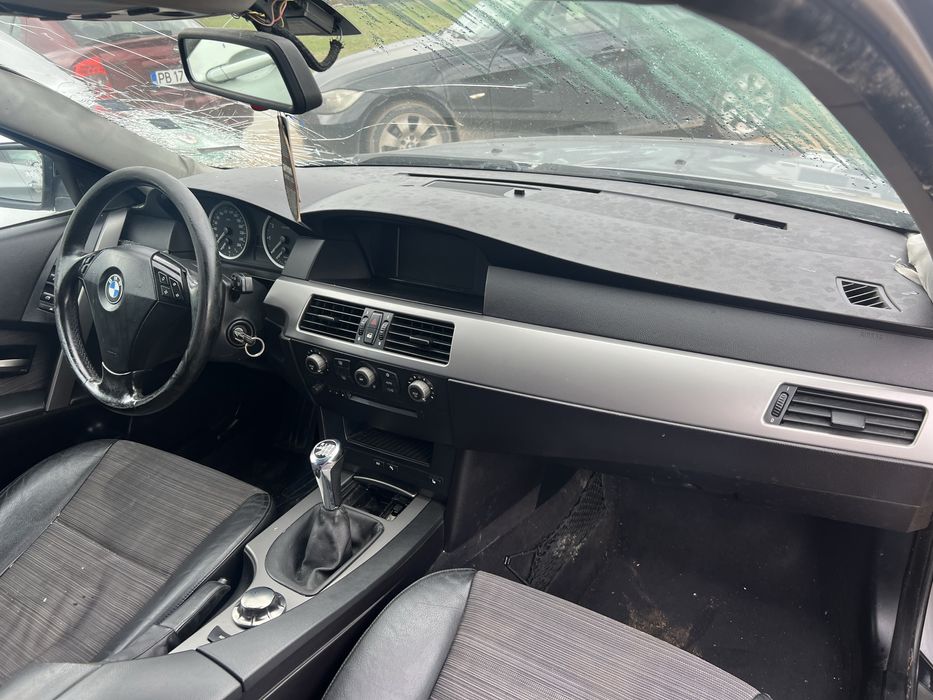 Бмв bmw e60 520i m54b22 на части 6ск ръчка