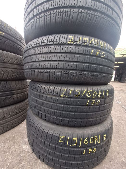 4 anvelope allseasouns 215/60r17 Dunlop dot 2022/2021 Montaj Gratuit