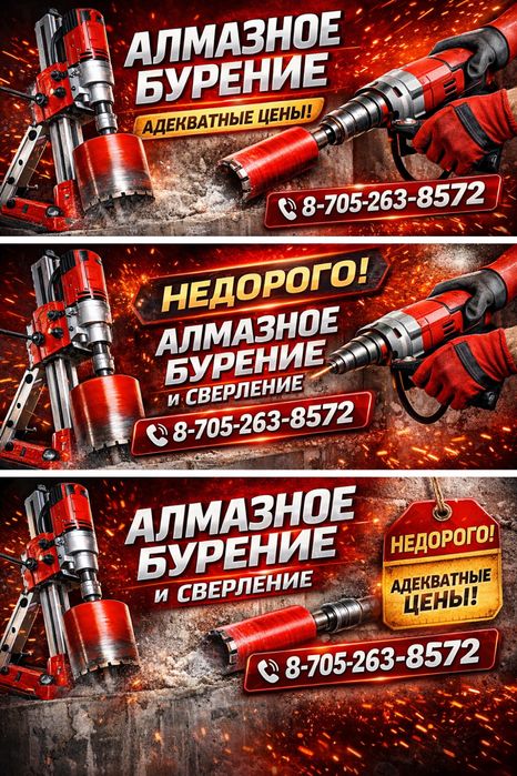 Алмазное Бурение Сверление