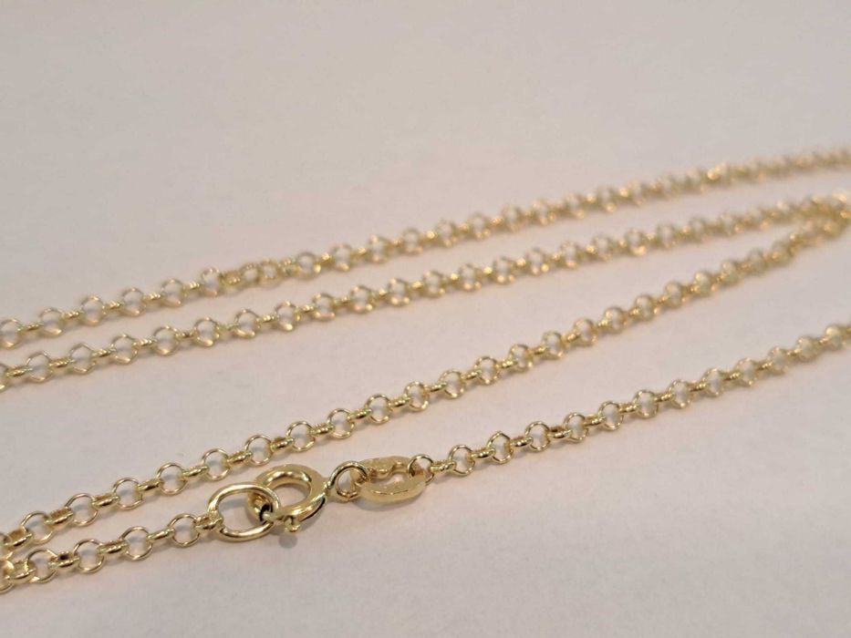 (AG41) Lant aur, 18K B5211 - Certificat de garantie!