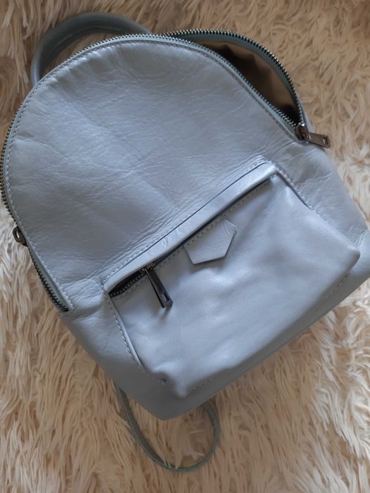 Кожанный итальянский рюкзак