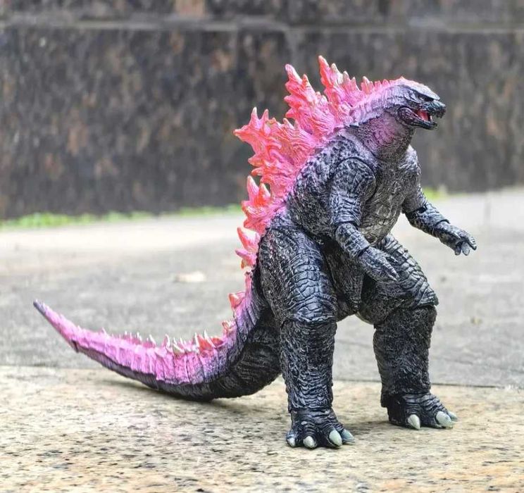 Figurina Godzilla 18 cm king of the monsters pink