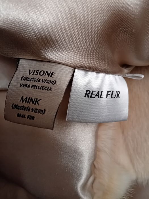 Луксозно дамско палто /болеро/, от естествена кожа (визон/ норка)