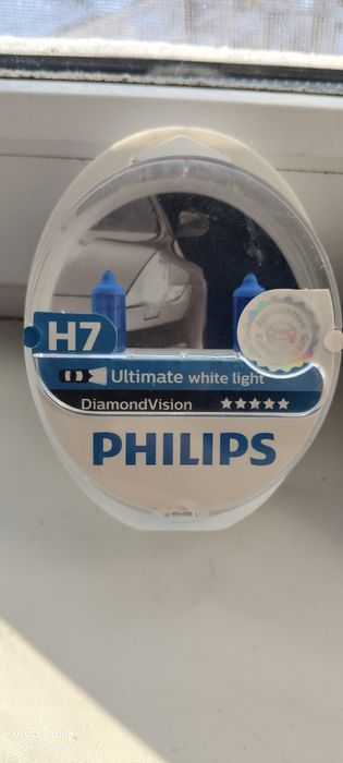 Автолампы Philips Diamond Vision h7