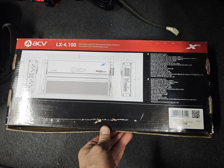 Усилитель ACV LX 4.100
