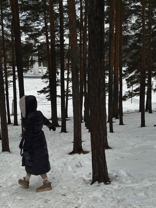 Натуралка,пуховик зимний