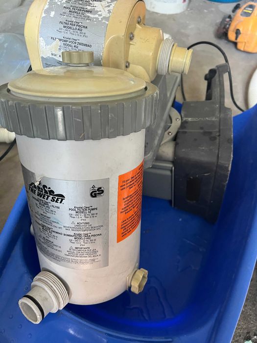 pompa,300 w filtru,  piscina