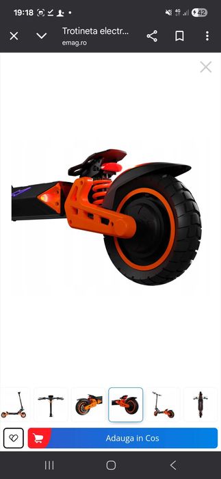 Trotineta electrică Kamikaze k1 Plus