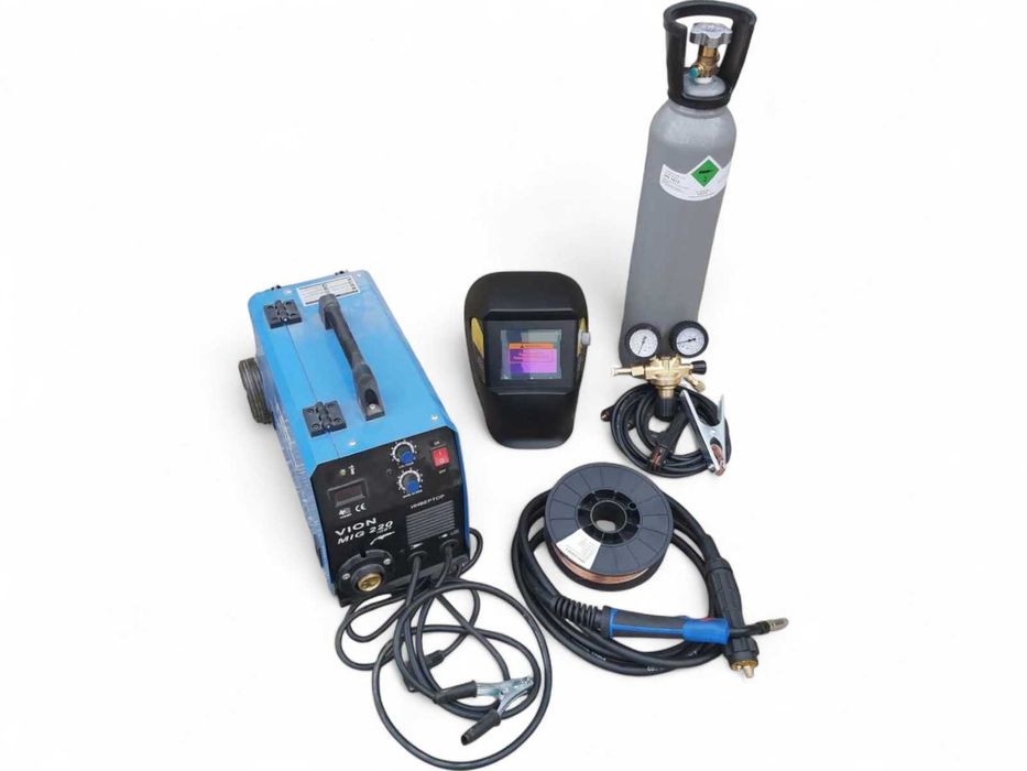 2026 MAX 220А Инверторно Телоподаващо MIG - 4м. евро шланг PROFESIONAL