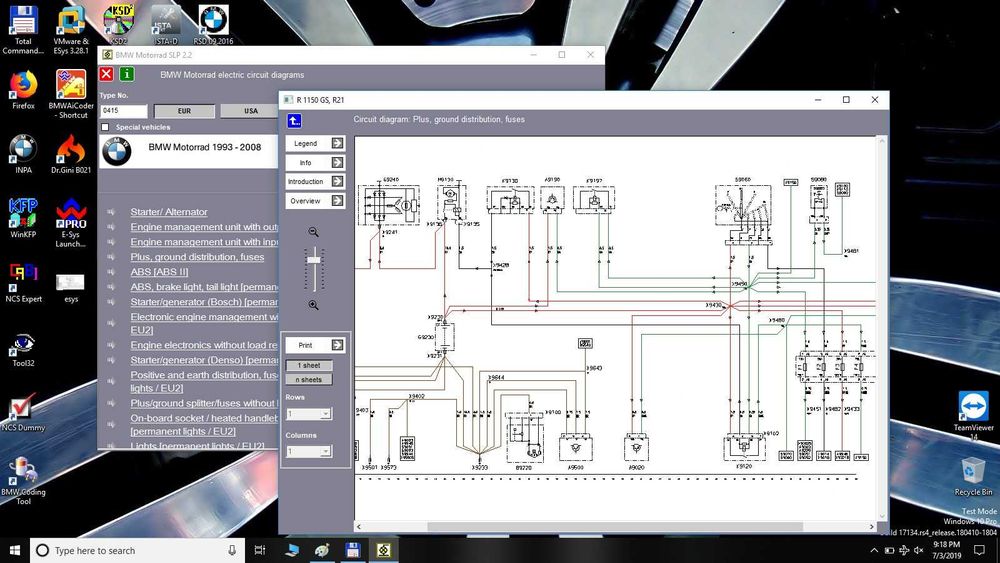 SSD 1Tb BMW ISTA+ 4.53.20 & ISTA-P 3.72, Inpa, NCS, E-Sys, ETK, KSD
