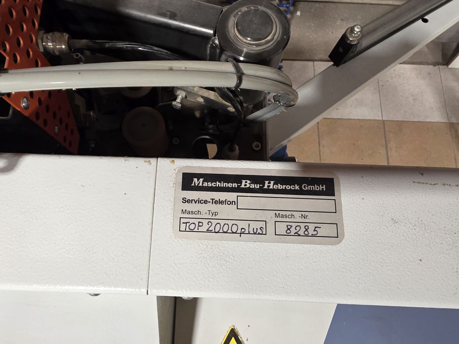 Кантираща машина Hebrock Top 2000 Plus Отлично състояние