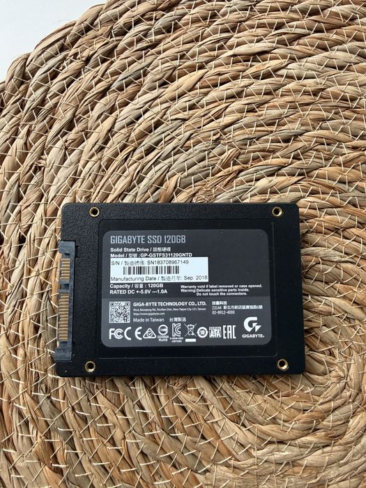 SSD Gigabyte 120GB