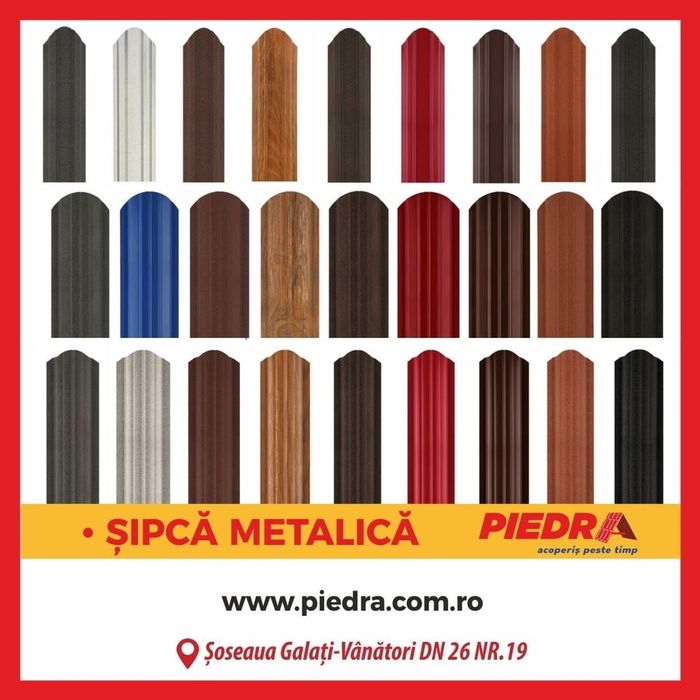 Sipca metalica de gard