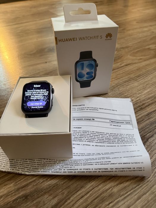 Продавам Huawei watch Fit 5